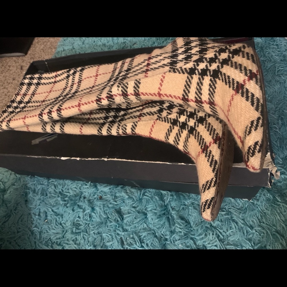 Beautiful Burberry boots.